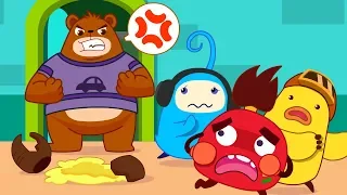 Colored Monsters Break Mr. Bear's Honey Pot | Math Kingdom Adventure | Kids Cartoon | BabyBus