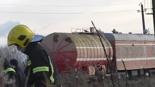 Гасіння пожеж на рухомому складі, товарних і сортувальних станціях