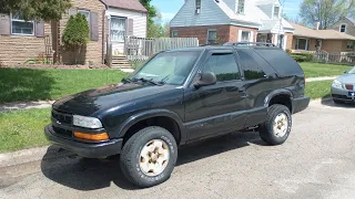 1998 Chevy Blazer LS (Walkaround and Test Drive)