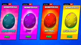 CURSED MONSTER EGG FREE GIFTS😲🎁| Brawl Stars