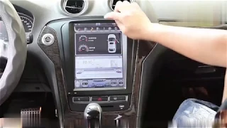 Installation video:  10.4‘’ Ford Mondeo mk4 fusion （Tesla screen）Android Navigation radio
