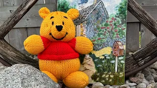 Winnie The Pooh ~ Addi, Sentro, Circular Knitting 🧶