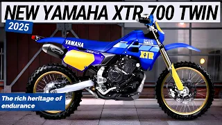 2025 NEW YAMAHA XTR 700 TWIN ANNOUNCED | Use Engine's Remarkable - The rich heritage of endurance