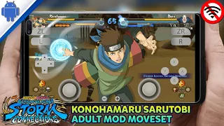 Naruto X Boruto Ultimate Ninja Storm Connection Android OFFLINE | Konohamaru Adult Mod Moveset