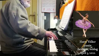 ROSAMUNDE - Franz SCHUBERT - piano - Harry Völker