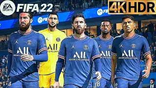 FIFA 22 PS5 | Manchester United Vs PSG | UEFA Champions League | 4k Gameplay [BD]