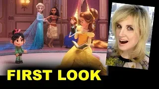 Wreck It Ralph 2 Disney Princesses FIRST LOOK