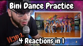 BINI dance practice reaction | Lagi Salamin Salamin Karera Pantropiko