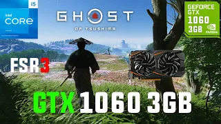 Ghost of Tsushima GTX 1060 3GB (1080p,900p,720p FSR3 Frame Generation)