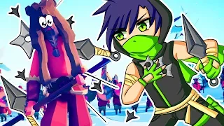 Beware of this NINJA in TABS! (Totally Accurate Battle Simulator)