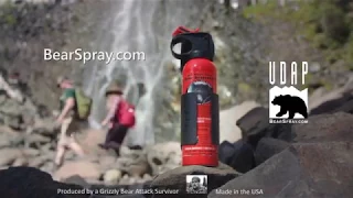 UDAP Bear Pepper Spray Deterrent - Stay Safe & Enjoy the Great Outddors & Be Prepared!