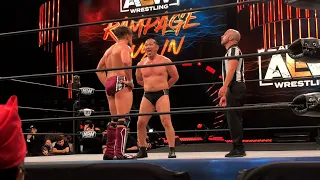 Fancam: Bryan Danielson vs Minoru Suzuki 10.15.21 AEW Rampage Buy In Live  Miami, FL