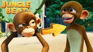 Munki Moods | Jungle Beat | Cartoons for Kids | WildBrain Bananas