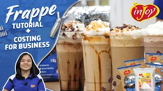 Frappe Recipe Tutorials | Negosyo Coffee Frappe Procedure | Starting your own cafe business