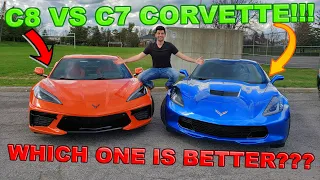 C8 VS C7 Corvette - Which One Should YOU Buy / Is It Worth The UPGRADE!?!