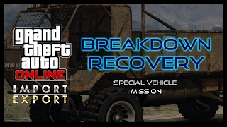 GTA 5 Online - Special Vehicle Work - #2 Breakdown Recovery (Watelander!)