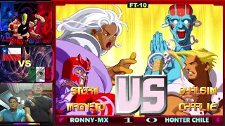 #inedito X-MEN VS STREET FIGHTER RONNY(MX) VS HONTER(CHILE)21-05-2024