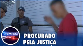 Foragido é flagrado e tenta negar: "Fui absolvido”