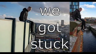 We Got Stuck While Rooftopping In Sheffield!!!