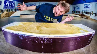 WORLD'S FIRST 100% WAX LEDGE | SKATE EVERYTHING EP. 291