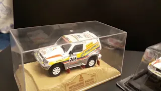 1:43 collection car MITSUBISHI SUV RALLY paris dakar