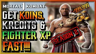 BEST WAY To Get All Currencies and XP FAST in Mortal Kombat 1!| Mortal Kombat 1 Seasonal Towers S2