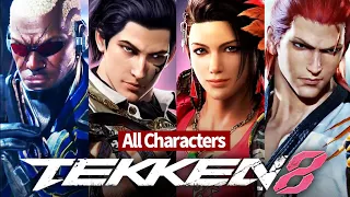 TEKKEN 8 All New Characters PS5 Gameplays I Unreal Engine 5