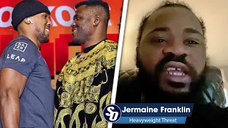 Anthony Joshua WARNED by FORMER  OPPONENT Jermaine Franklin: 'Ngannou WILL CAUSE PROBLEMS!'