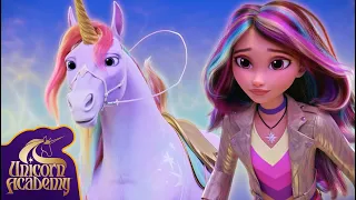 Visiting MAGICAL Vision Pool at Unicorn Academy ✨ | Cartoons for Kids