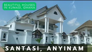 Beautiful HOUSES & ESTATES IN KUMASI Despite Rough Roads |  Santasi Anyinam