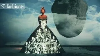 Franck Sorbier Couture Fall/Winter 2012/13 - Projection Art in Paris | FashionTV