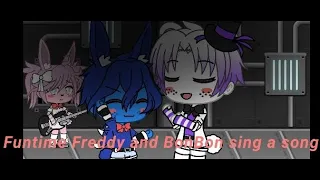 Funtime Freddy and Bon-Bon sing a song //Paparazzi// FonFon