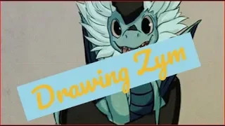 Drawing Zym (From The Dragon Prince)