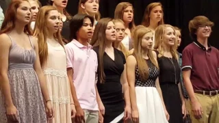 Coldplay; Fix You; Cover; Oakbrook Preparatory School; 8th grade Chorus & Glee Club; 2016