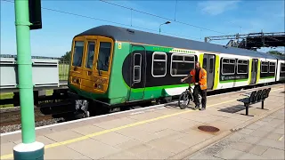 Rush Hour Trains at: Cheddington, WCML, 08/06/21