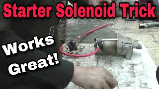 AMAZING Solenoid Trick! Try This EPIC Trick! Honda, Kohler, Briggs, Kawasaki