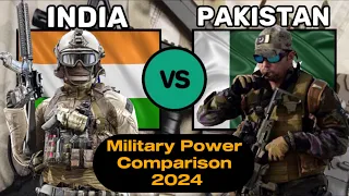 India Vs Pakistan Military Power 2024 | Pakistan Vs India Military Power Comparison 2024