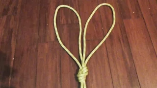 How To Tie The Double Figure 8 Loop (Bunny Ears)