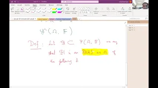 Advanced Course II: Reproducing Kernel Hilbert Space of Analytic Functions Lecture 1: Part 1