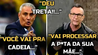 DEU TRETA! TITE PROCESSA CRAQUE NETO E ELE RESPONDE AO VIVO!!OLHA O QUE ELE FALOU....