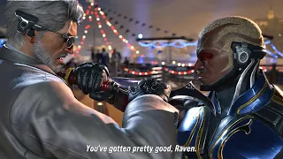 Victor Chevalier Special Intro With Raven - TEKKEN 8