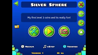 MY VERY FIRST GEOMETRY DASH LEVEL!!!