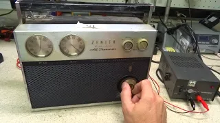 Repair Of A 1962 Zenith Royal 2000 Portable Radio