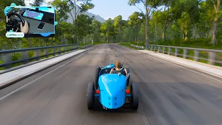 Bugatti Type 35 C / Forza Horizon 5  (Steering Wheel + Paddles) Gameplay