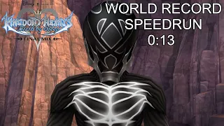 KH BBS FM [CM Terra] Vanitas Remnant [WR] Speedrun 0:13 [WORLD RECORD]