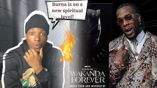 Burna Boy-Alone(From Black Partner:Wakanda forever) ||Reaction||