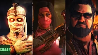 Mortal Kombat XL - Characters Intros Swap Compilation Part 2