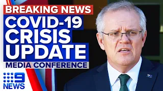 Prime Minister Scott Morrison provides COVID-19 update | Coronavirus | 9 News Australia