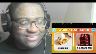 Would You Rather Food & Drink Edition Challenge Reaction