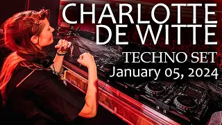 CHARLOTTE DE WITTE AND KNTXT SET JANUARY 05 2024 | MIX BY TILKA5